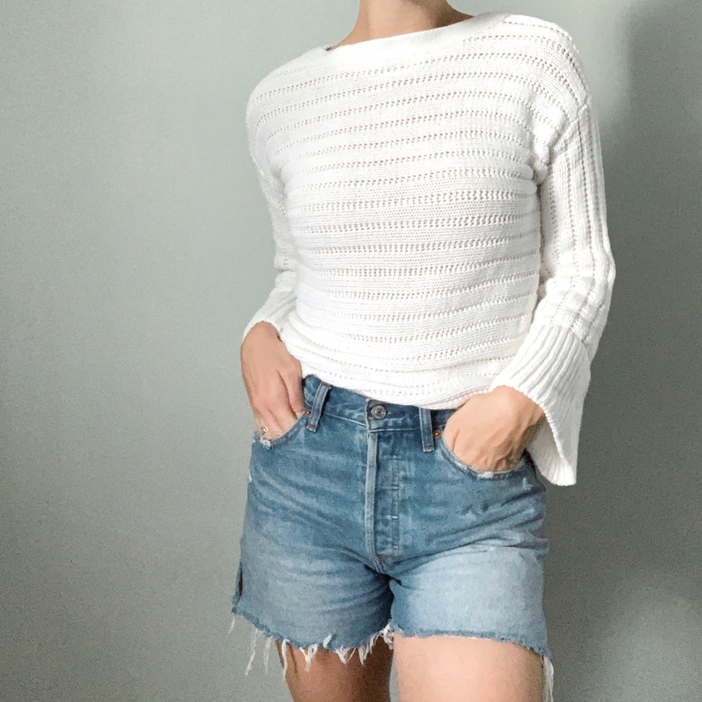 ELLEN TRACY | KNIT SWEATER - MEDIUM
